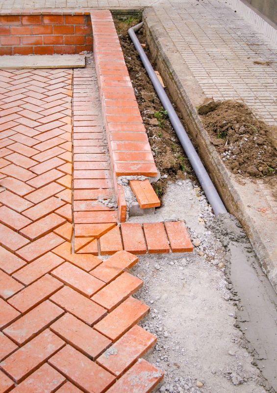 Common Causes Of Damage In Brick And Stone Flatwork
